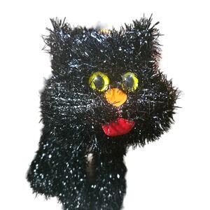 Hug & Luv Plush Black Cat Stuffed Animal Halloween
